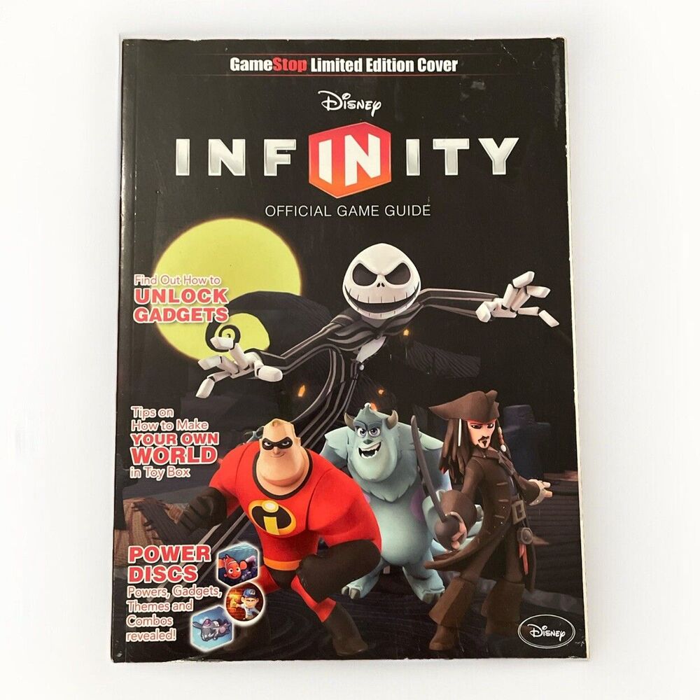 Disney Infinity Official Game Guide by Prima Gamestop Limited Edition Cover